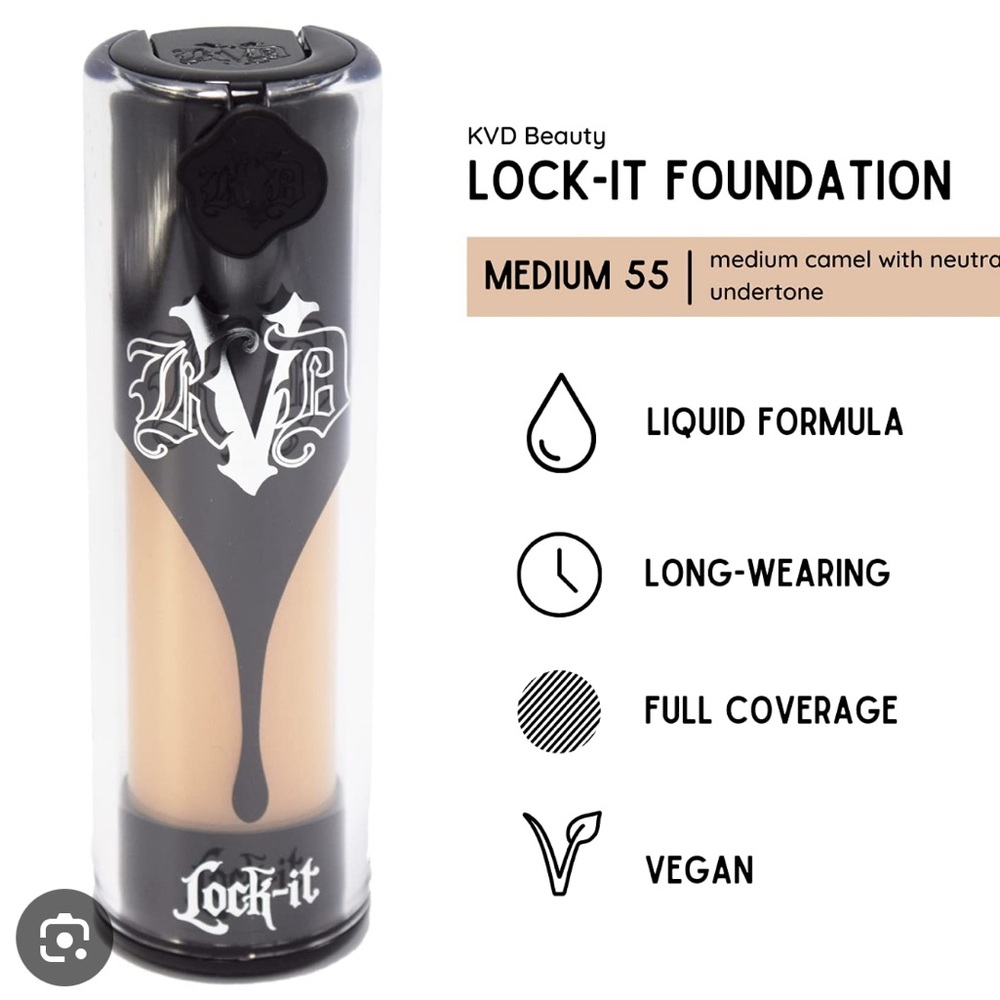 Kat Von D Lock it liquid foundation
